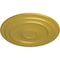 Ekena Millwork Giana Ceiling Medallion (Fits Canopies up to 7 7/8"), Hand-Painted Rich Gold, 32 5/8"OD x 1 1/2"P CM32GIRGS - alternate 3